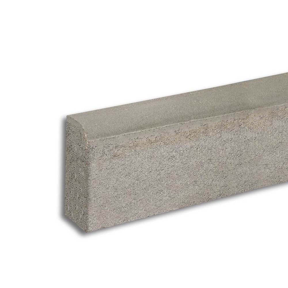 Bordillo Decorativo 100x20 Cm. / Palet 30 Unidades / Arista Curva / Gris_0
