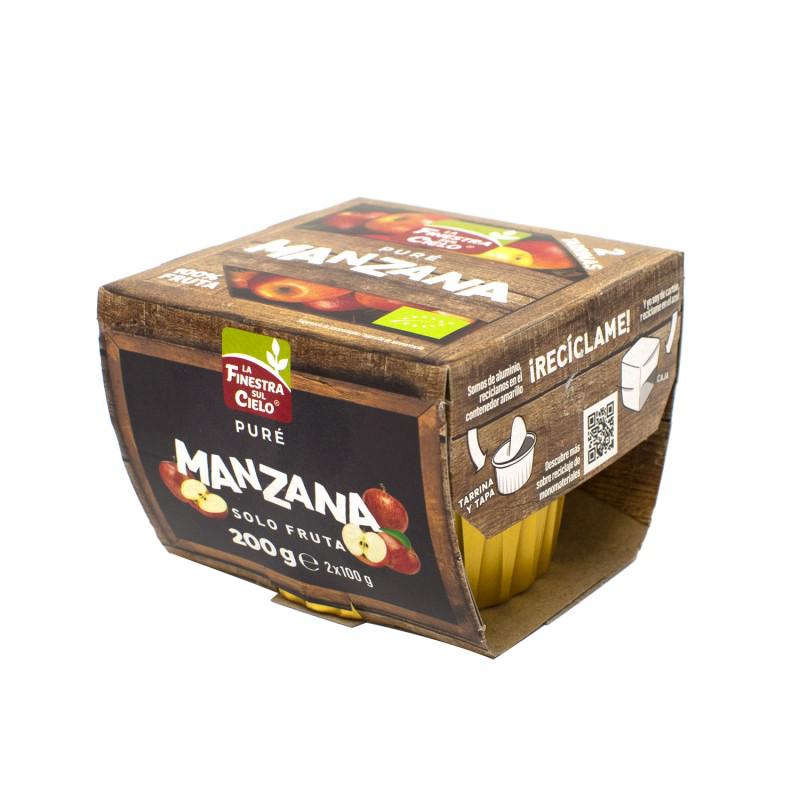 Puré de Manzana Bio La Finestra Sul Cielo 200 g