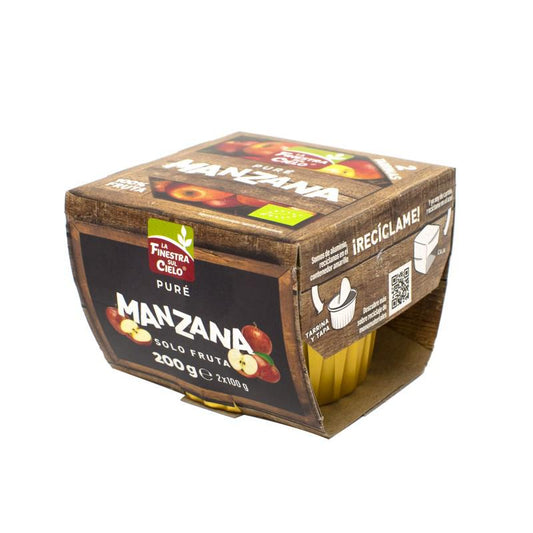 Puré de Manzana Bio La Finestra Sul Cielo 200 g