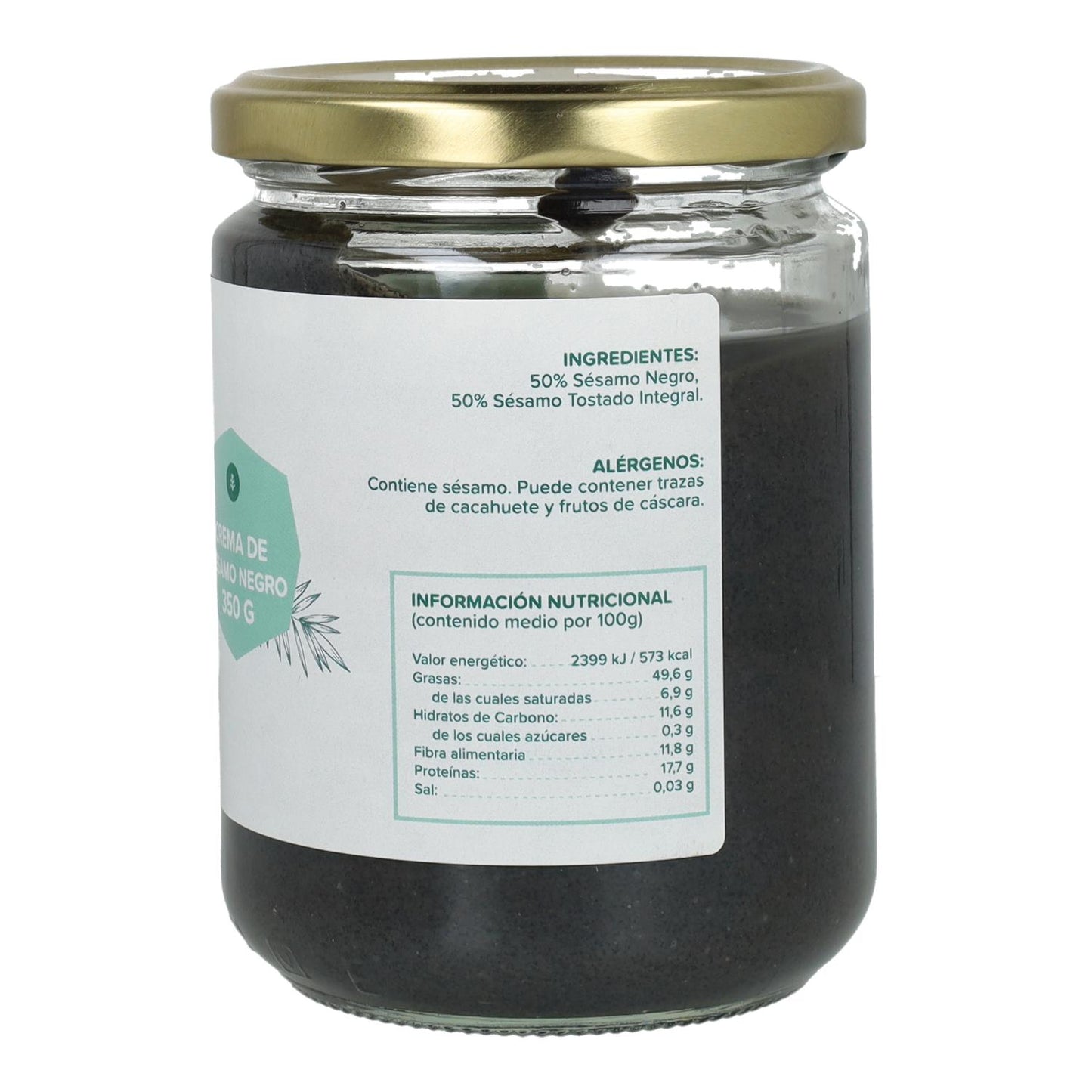 Tahin Sésamo Negro ECO Planeta Huerto 350 g