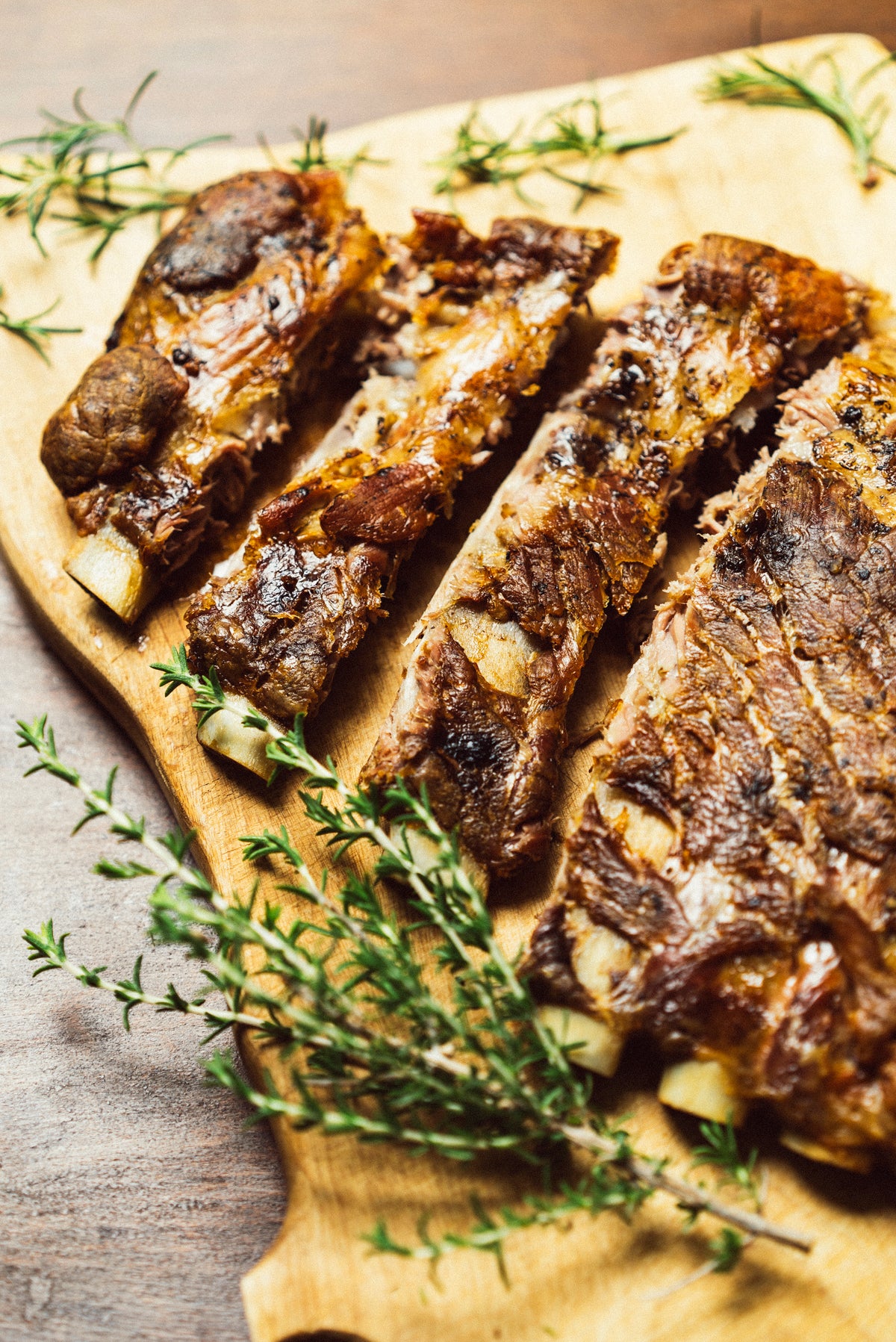 Costillas En Miel De Romero De Sierra Nevada
