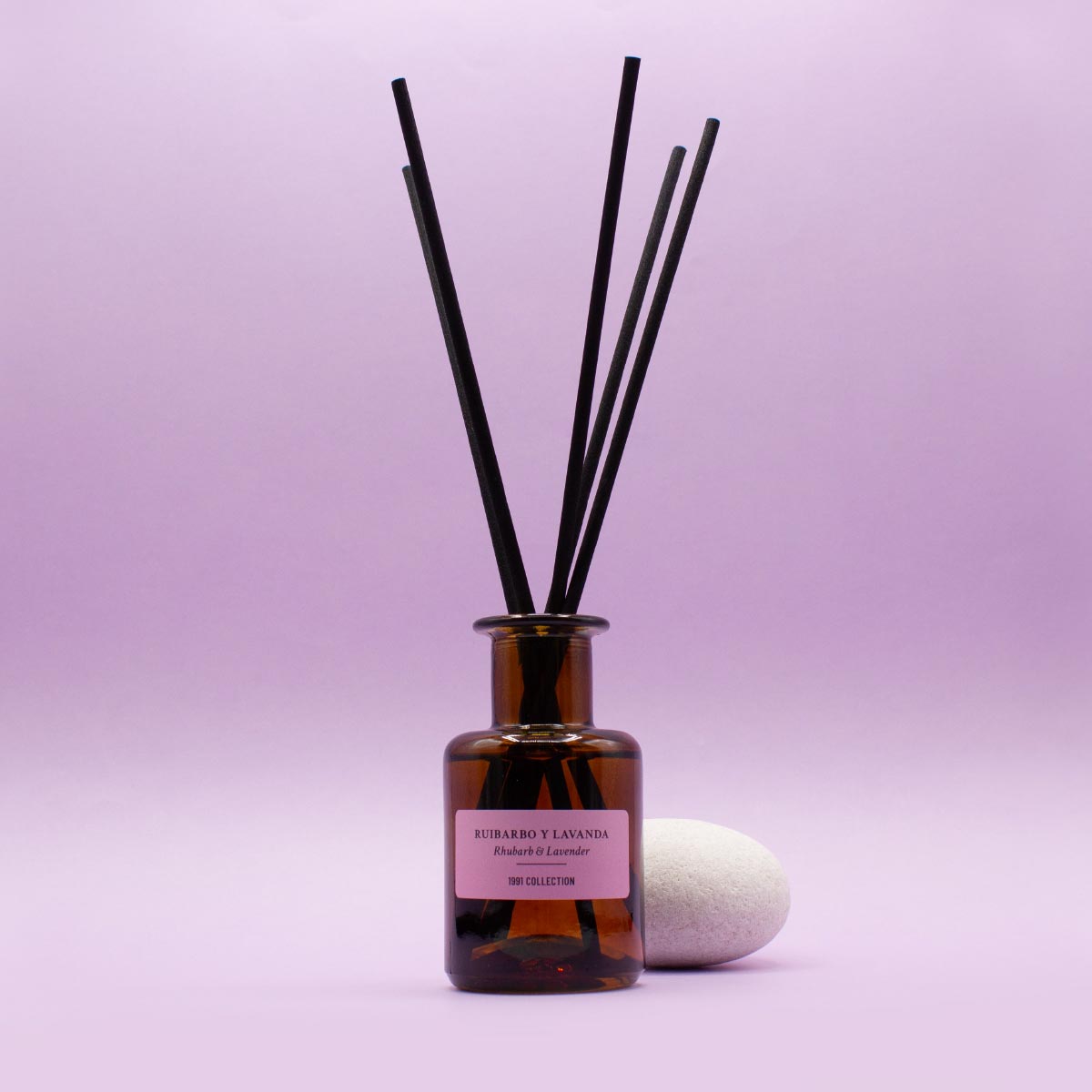 Ambientador Mikado Ruibarbo y Lavanda SYS Aromas 100 ml | Colección 1991 | Aroma Floral y Cítrico | Relajante_4
