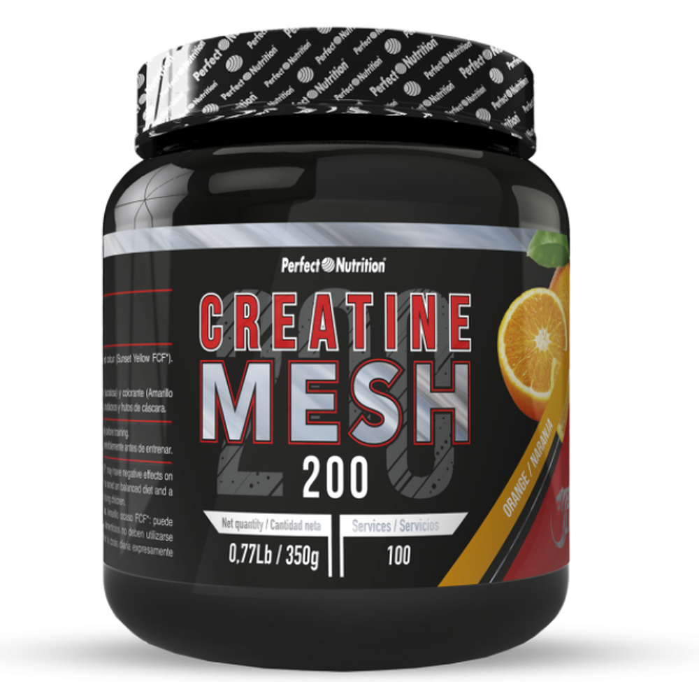 Creatine 200 Mesh 350 Gr Naranja