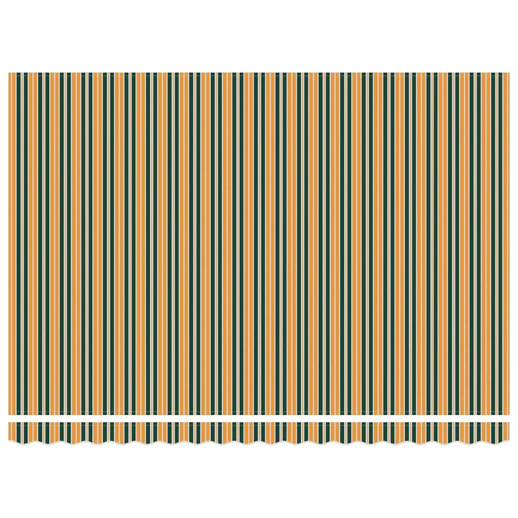 Toldo Retráctil Verde Y Amarillo 450 X 300 X 165 Cm_5