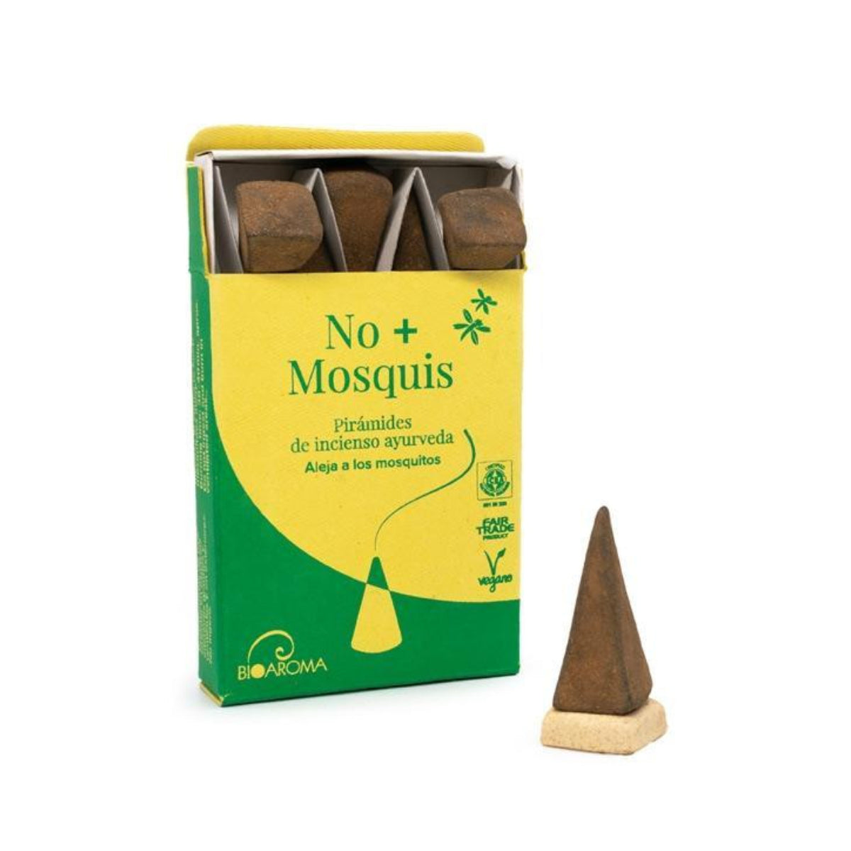 Pirámide No+Mosquis BIOAROMA 10 uds