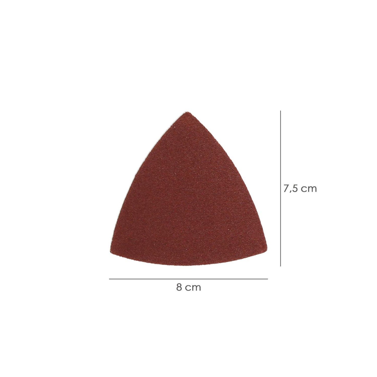 Lija Triangular Para Herramienta Multifuncion. Pack 20 Lijas_1