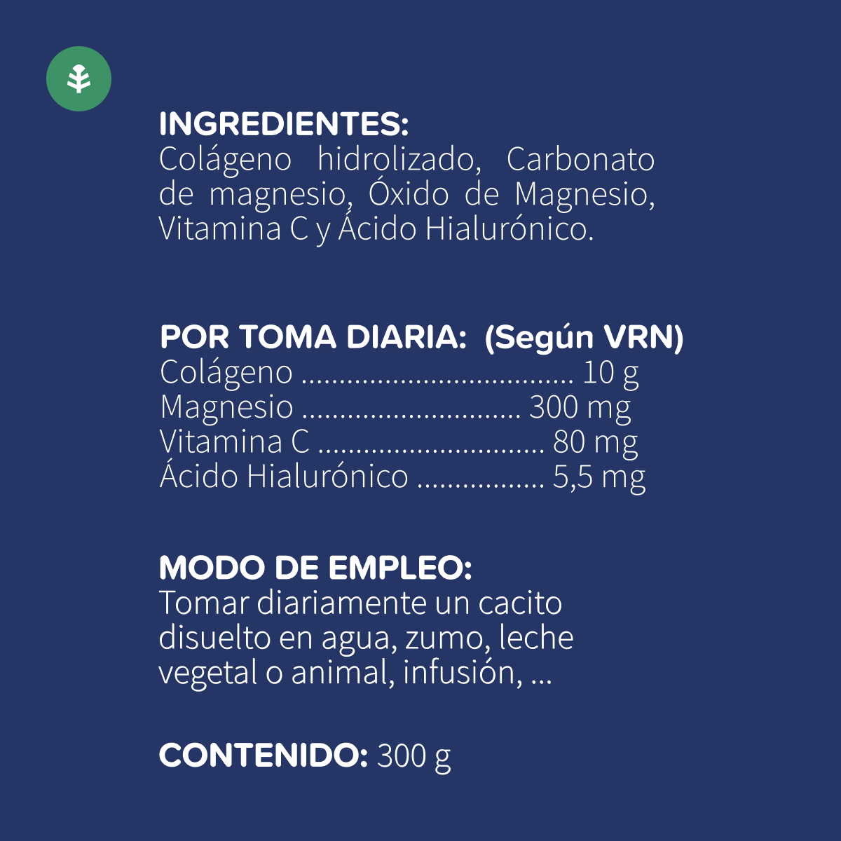 Colágeno Plus sabor neutro Planeta Huerto 300 g