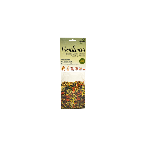 Verduras snack para conejos y roedores Ribero 100 g