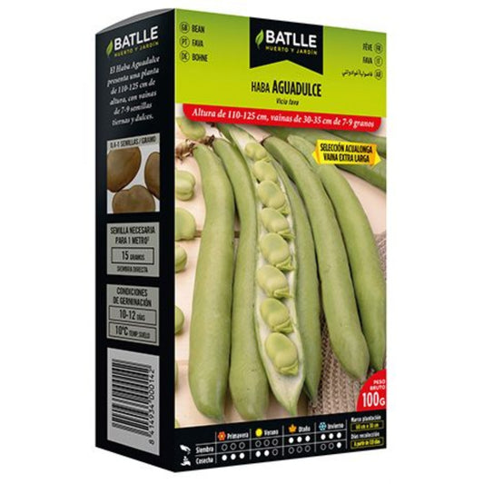Semillas de Haba Aguadulce selec. acualonga 100 g Batlle