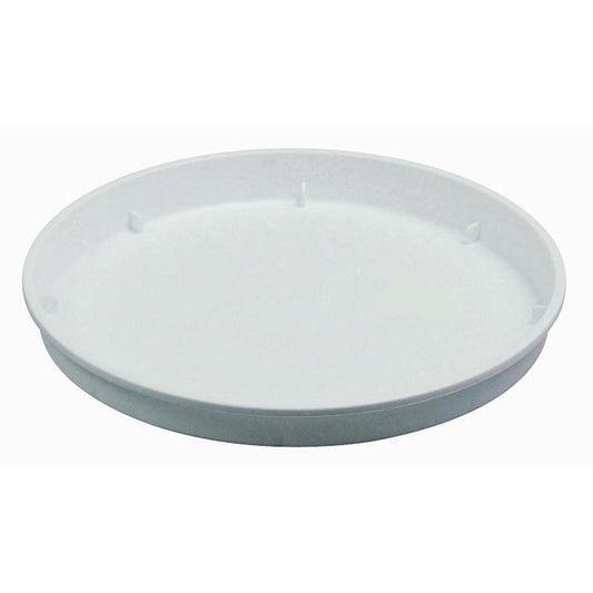 Plato maceta clasic blanco 16 cm