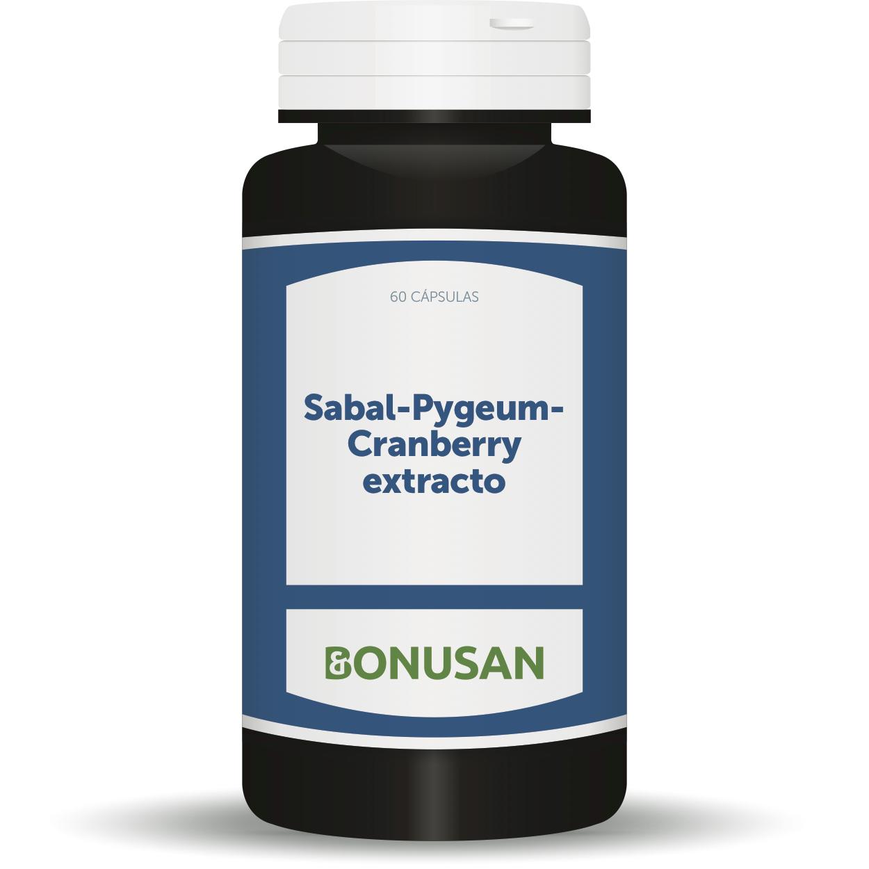 Sabal-Pygeum-Cranberry extracto Bonusan 60 cápsulas
