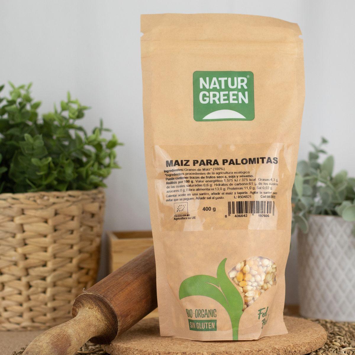 Maíz Palomitas Bio NaturGreen 400 g