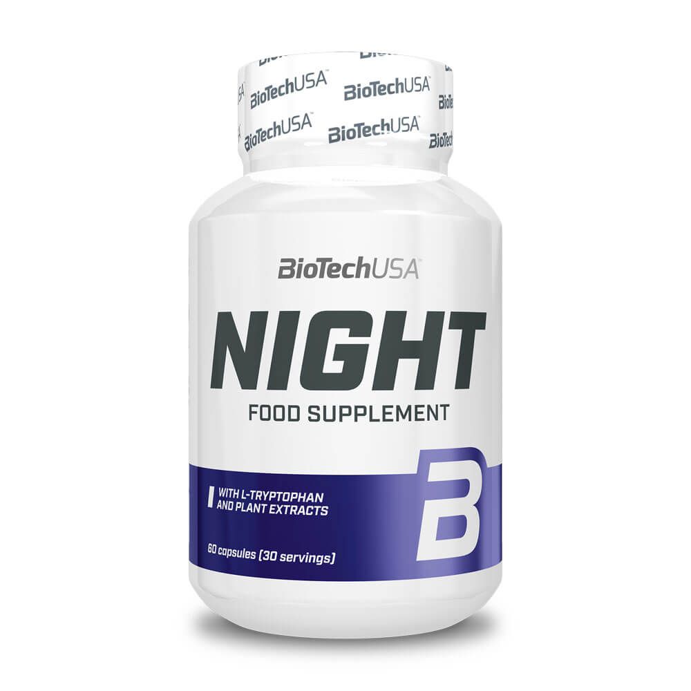 Night - 60 Cápsulas - Mejora Del Sueño - Biotech Usa_0
