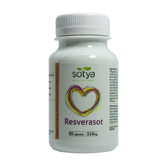 Resverasot Sotya 510 Mg. 60 Caps