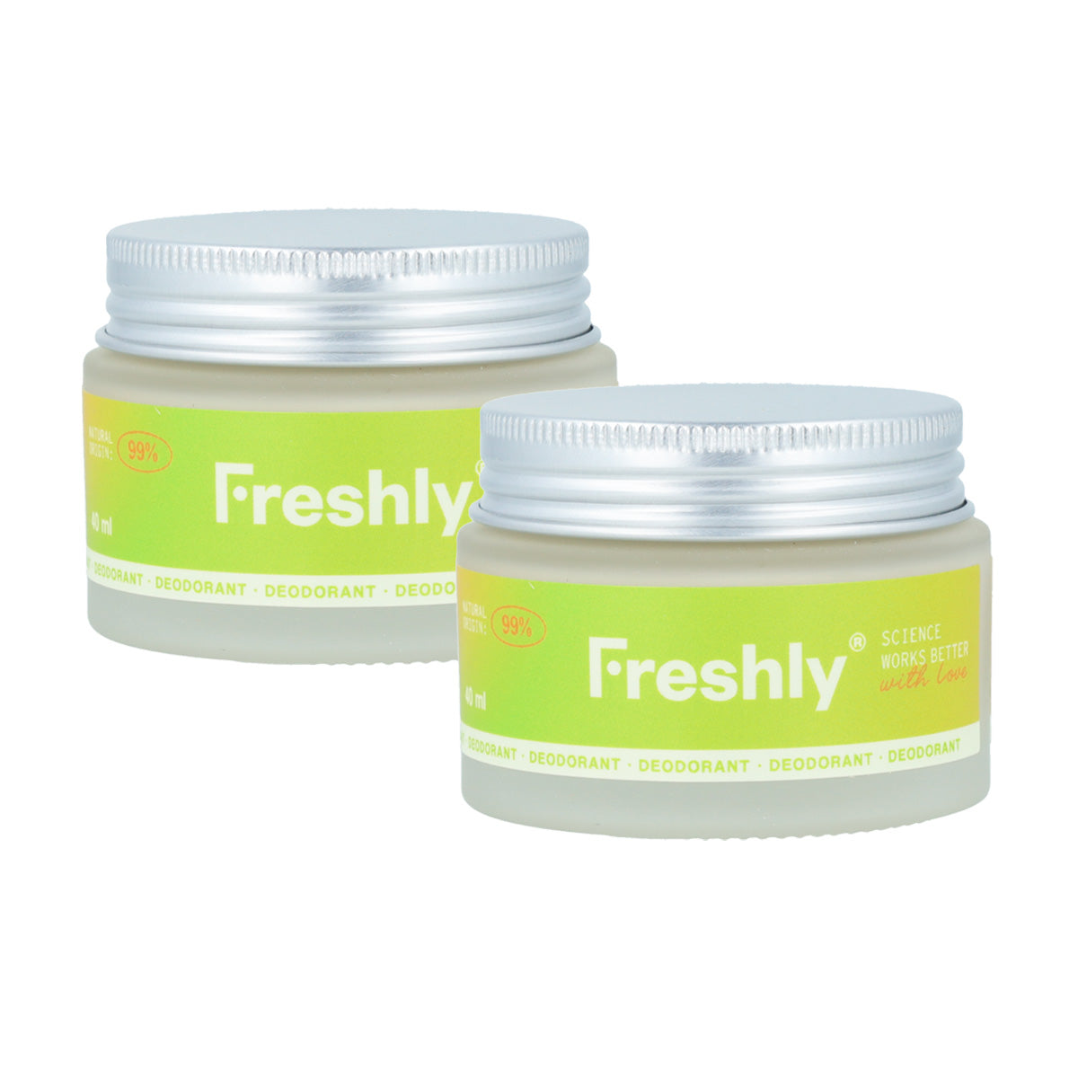 Pack 2x Desodorante Caring Smart Microbiome Freshly 40ml