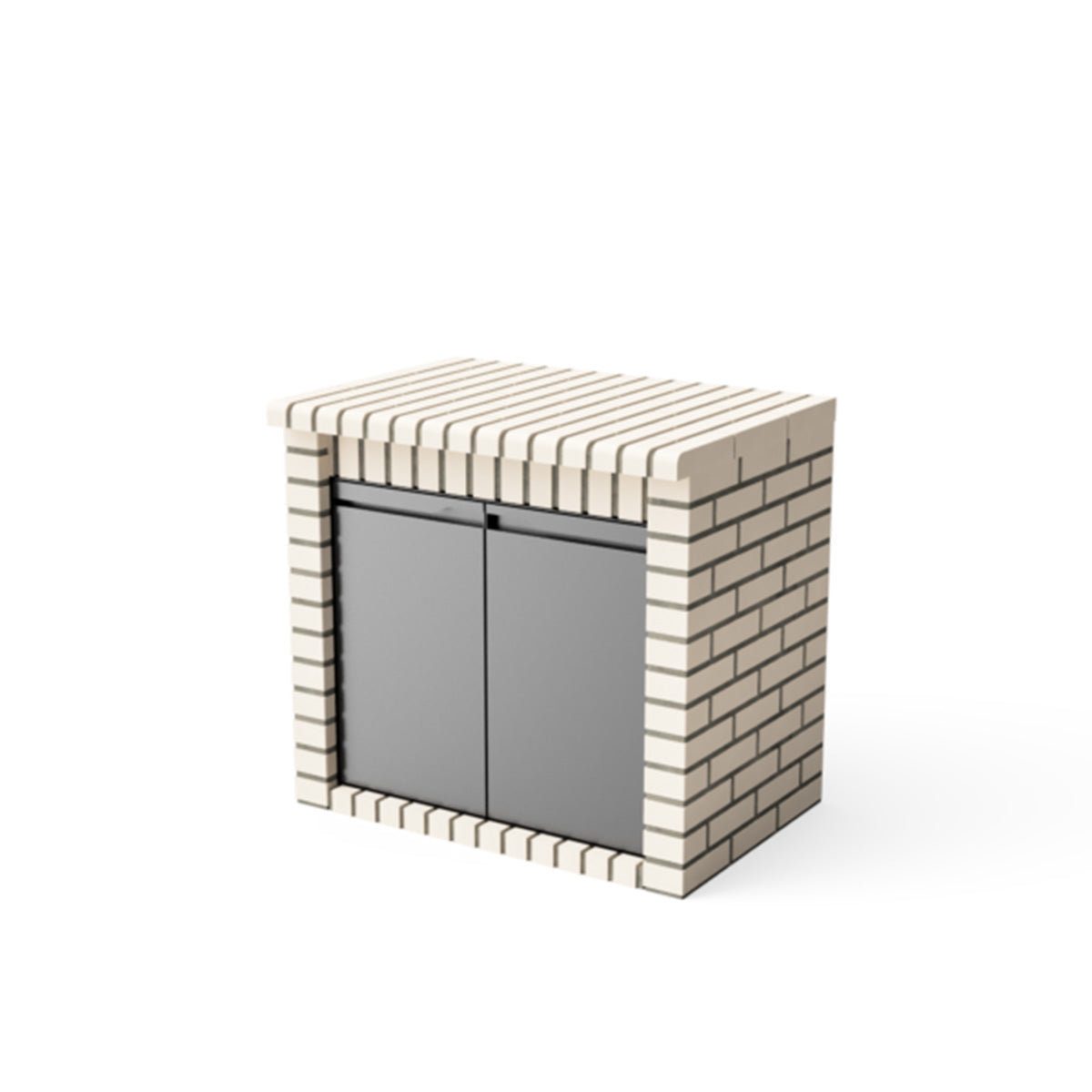 Módulo bancada Volterra beige con puertas, Movelar