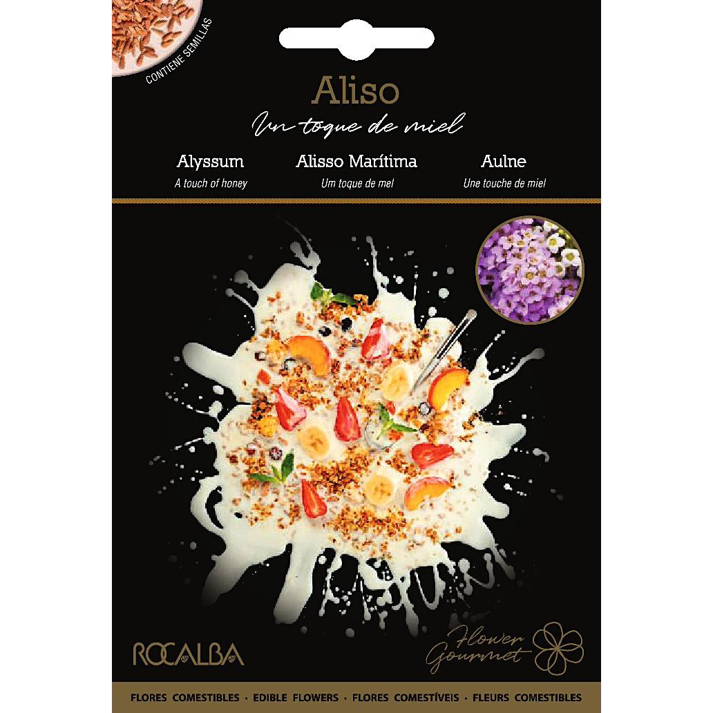 Semillas de flores comestibles de Aliso Rocalba