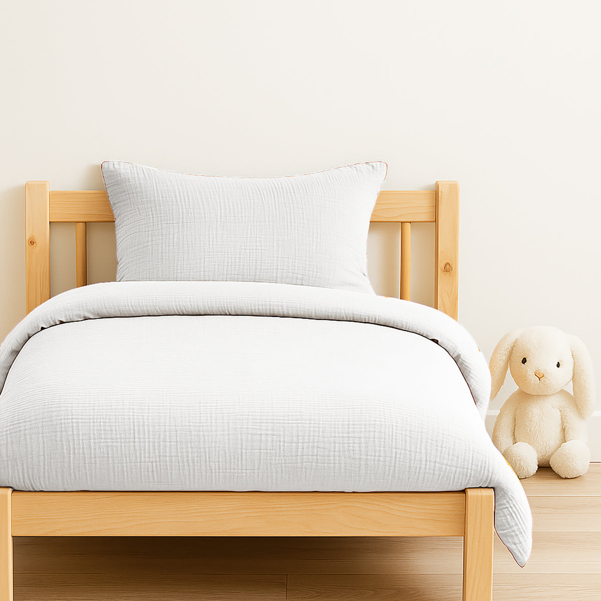 Funda Nórdica De Algodón Bio Blanca