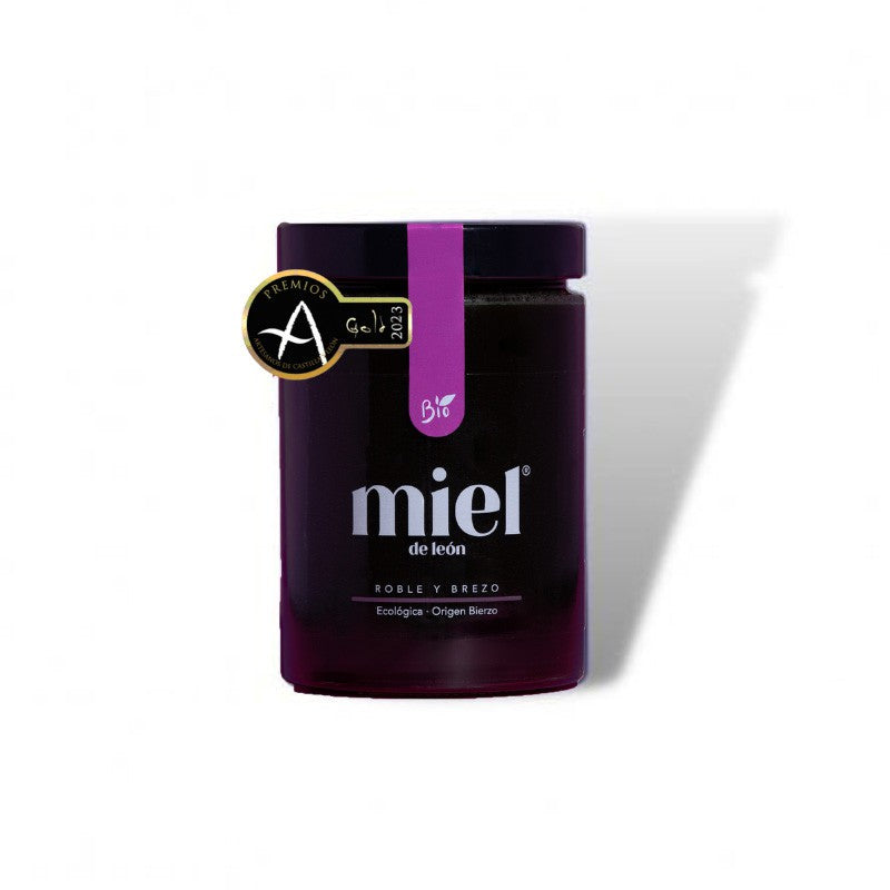 Miel De Roble Y Brezo Ecológica Bio 800g Miel De Leon_0