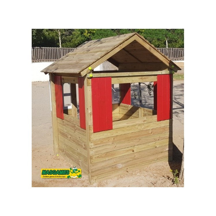 Casita De Madera Masgames School Paint._5