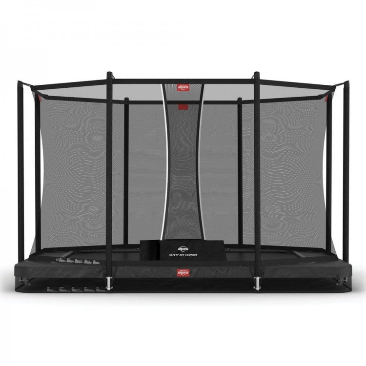 Cama Elastica Berg Inground Ultim Favorit 410 + Red Comfort Gris.