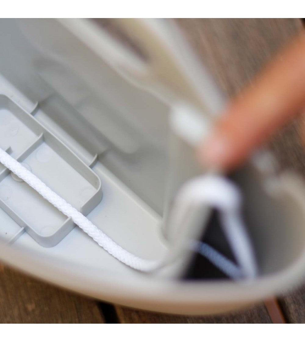 Jardín Vertical Modular Citysens Con Riego Automático De 6 Maceteros – Blanco, Polipropileno 100% Reciclado