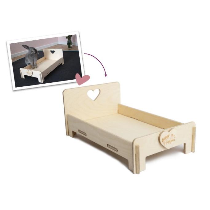 Bunny Nap Time Bed 30,8x21,5x51,8cm 1ud Cama roedores