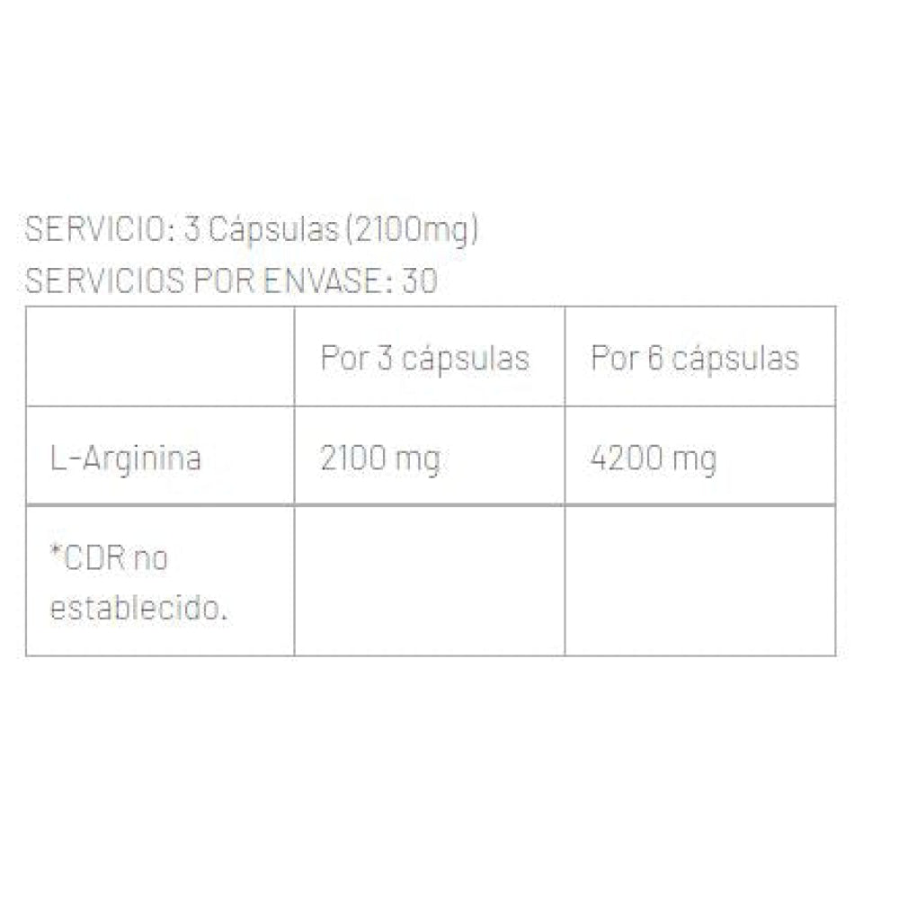 Pure Arginine 90 Caps