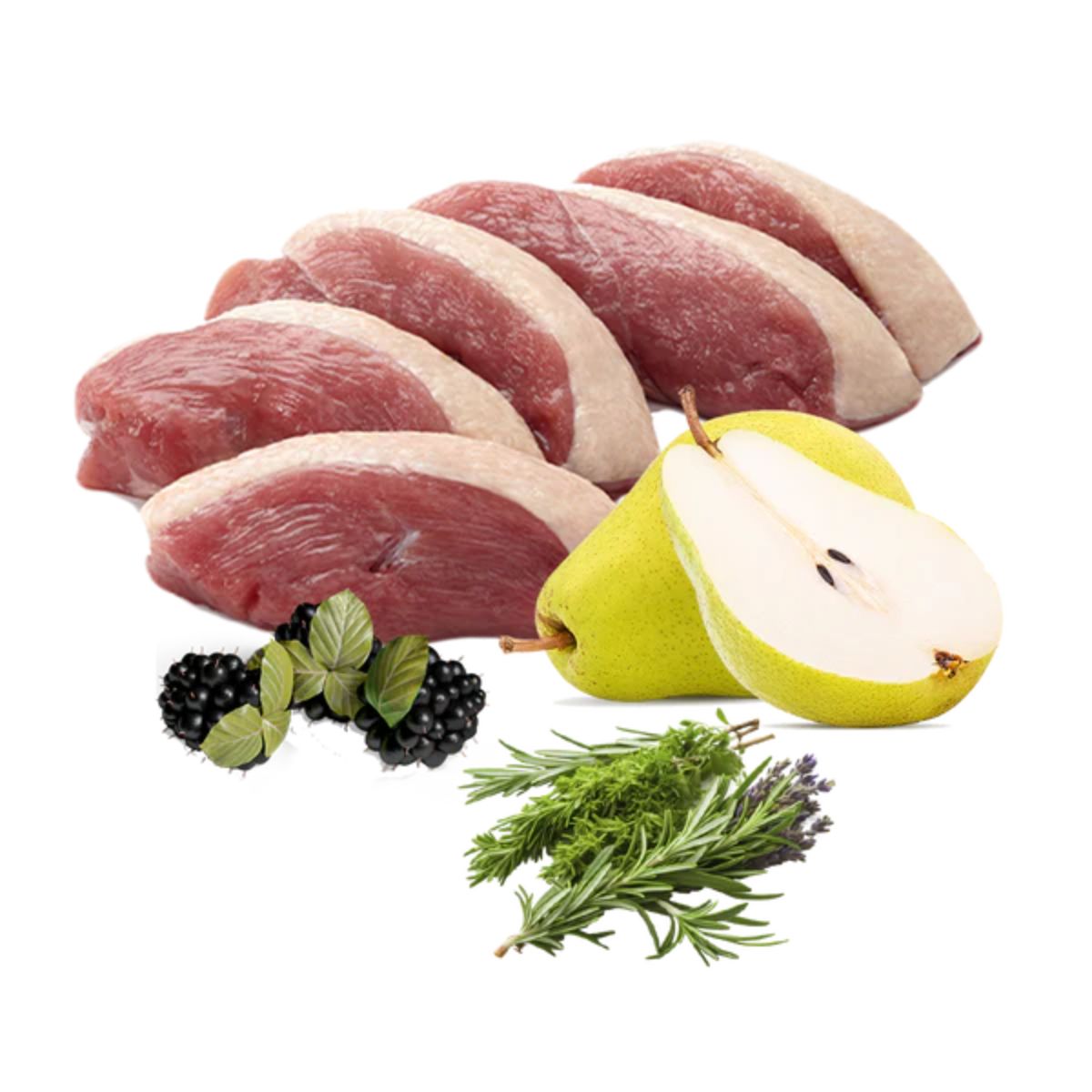 Comida húmeda Barf perros Sublime de pato BIO Puromenu 400 g