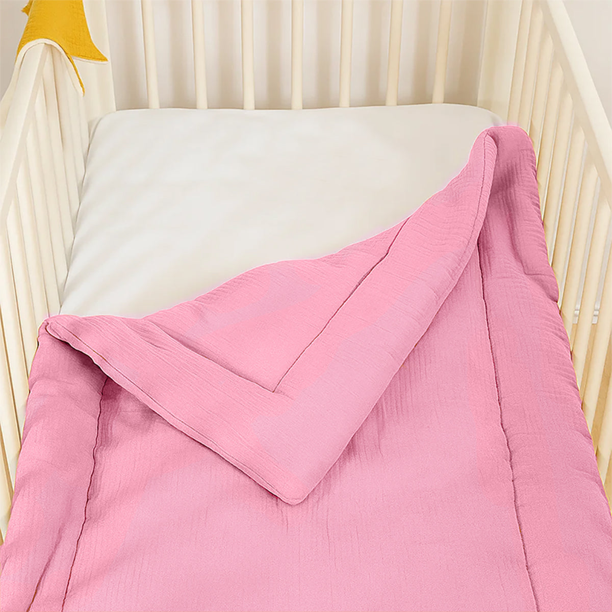 Edredón De Algodón Orgánico Rosa