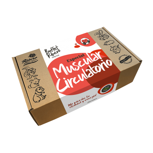 Buffet healthy Muscular Circulatorio para conejos y roedores Ribero