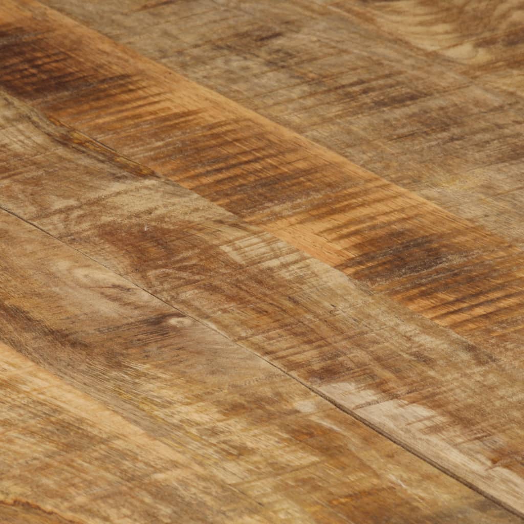 Mesa De Centro De Madera De Mango Rugosa 180x90x40 Cm_4
