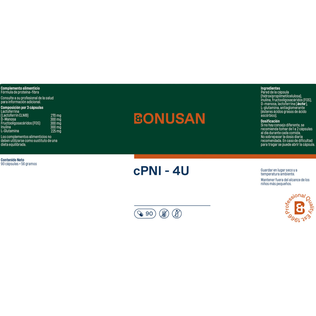 Bonusan cPNI – 4U 90 cápsulas