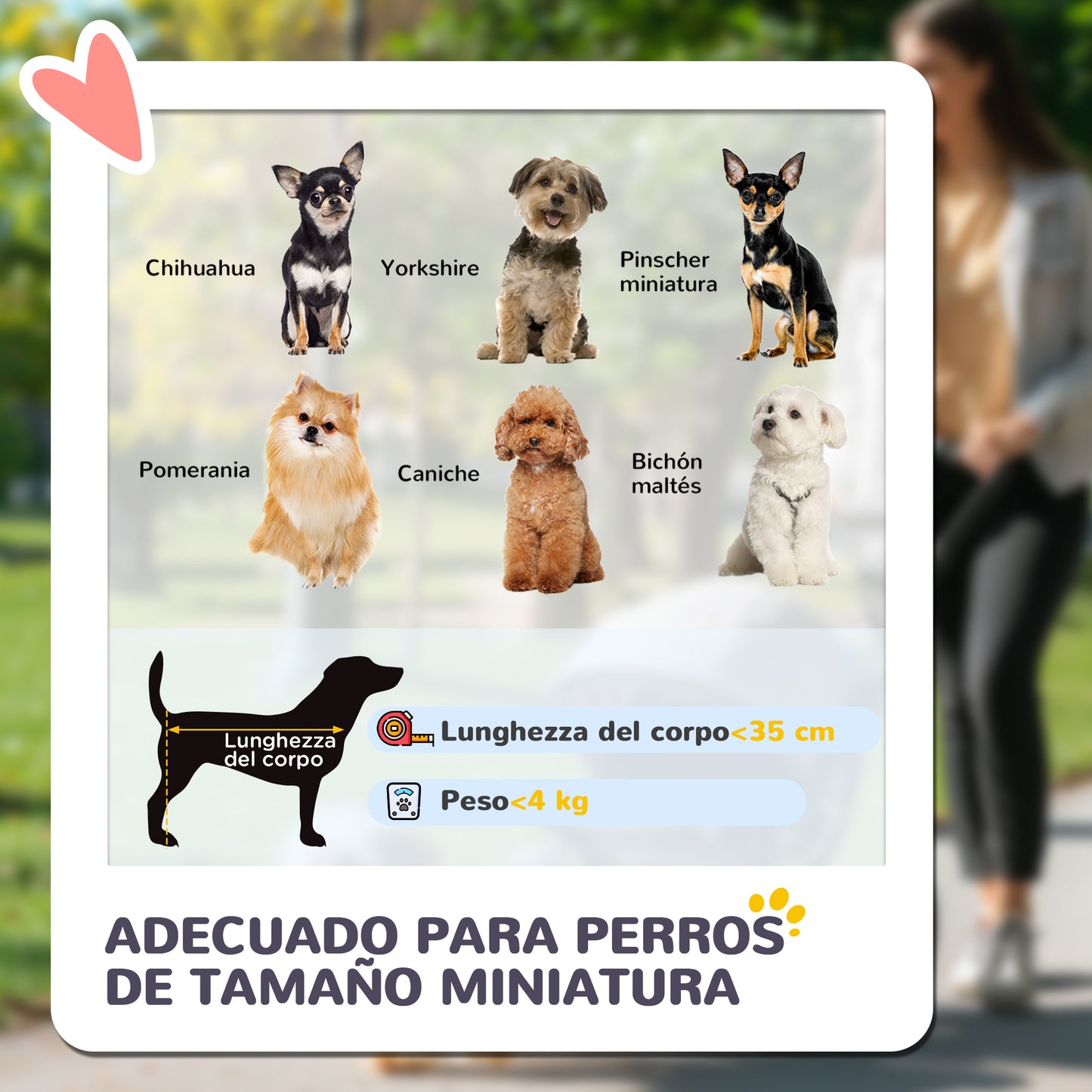 Pawhut Carrito Para Perros Plegable 3 En 1 Con Cesta De Almacenaje 76x50x102 Cm_5