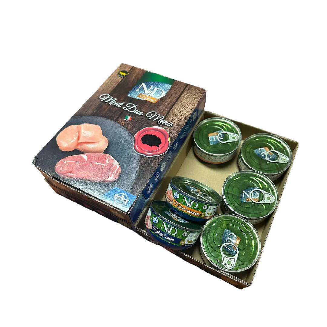 ND cat Natural Meat Duo Farmina 6 x 70 g Farmina Comida húmeda para gatos