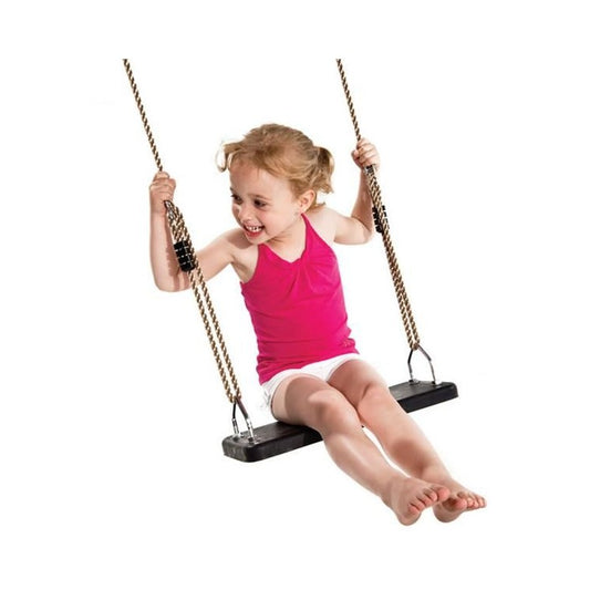 Asiento Plano De Caucho Con Cuerdas Masgames.