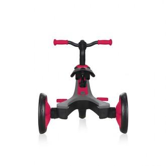 Triciclo convertible Trike explorer 2 en 1 rojo