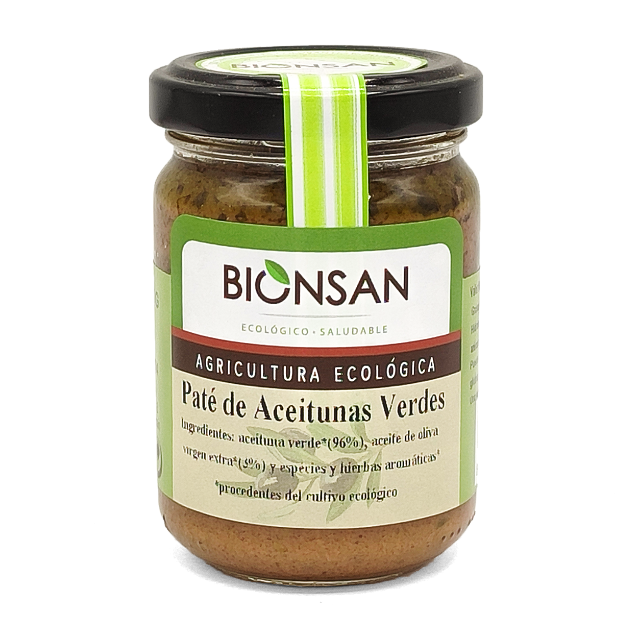 Paté De Aceitunas Verdes Ecológicas 140gr_0