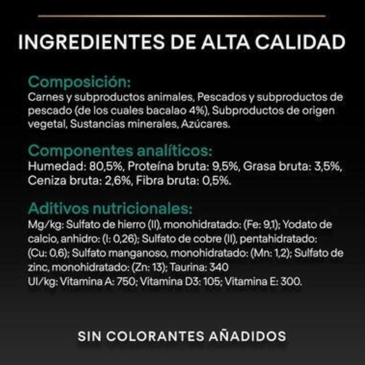 Pro Plan Gato Adulto Sterilised  Maintenance  con pollo y buey en salsa Purina Sobre 10 x 85 g