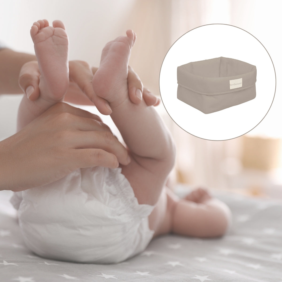 Nairobi Cesta Organizadora Canastilla Para Bebé