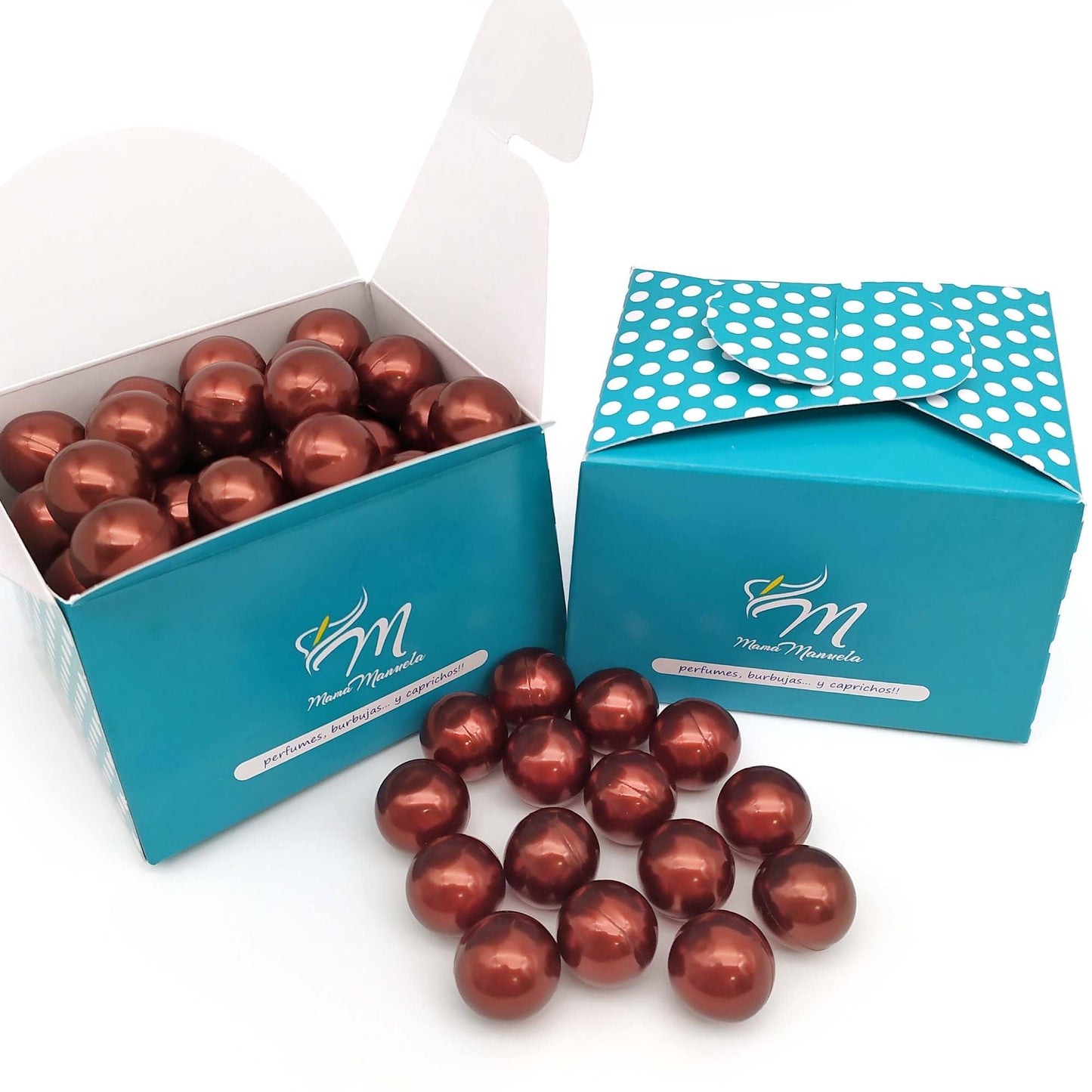 Pack Regalo 12 Perlas Baño En Forma De Bola - Con Aceite De Soja - Hidrata, Suaviza Y Perfuma La Piel - Aroma Vainilla_5