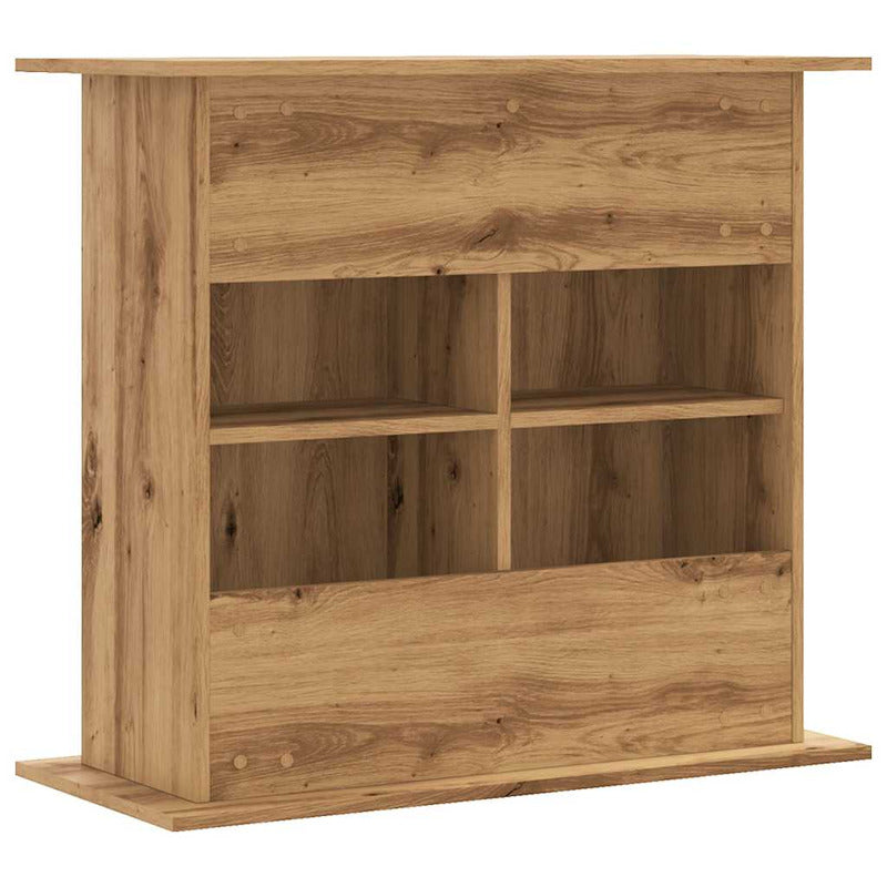 Vidaxl Soporte Para Acuario De Roble Artesanal, 81 X 36 X 73 Cm, Madera De Ingeniería_5
