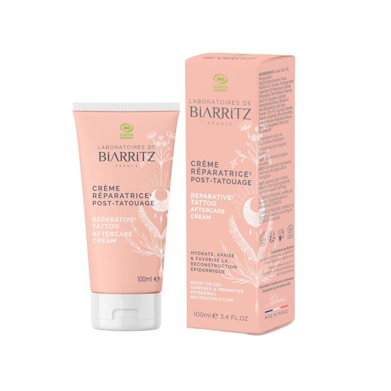 Crema post tatuaje reparadora alga sendatu 100 ml Biarritz