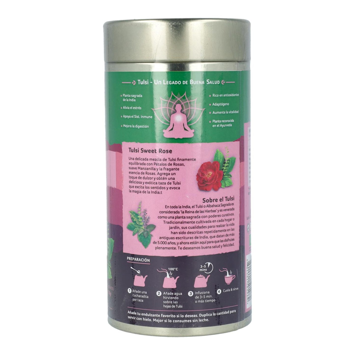 Tulsi Sweet Rose Organic India 100g