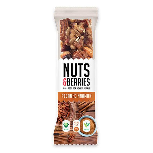 Barrita Nueces y Canela Nuts&Berries 30g