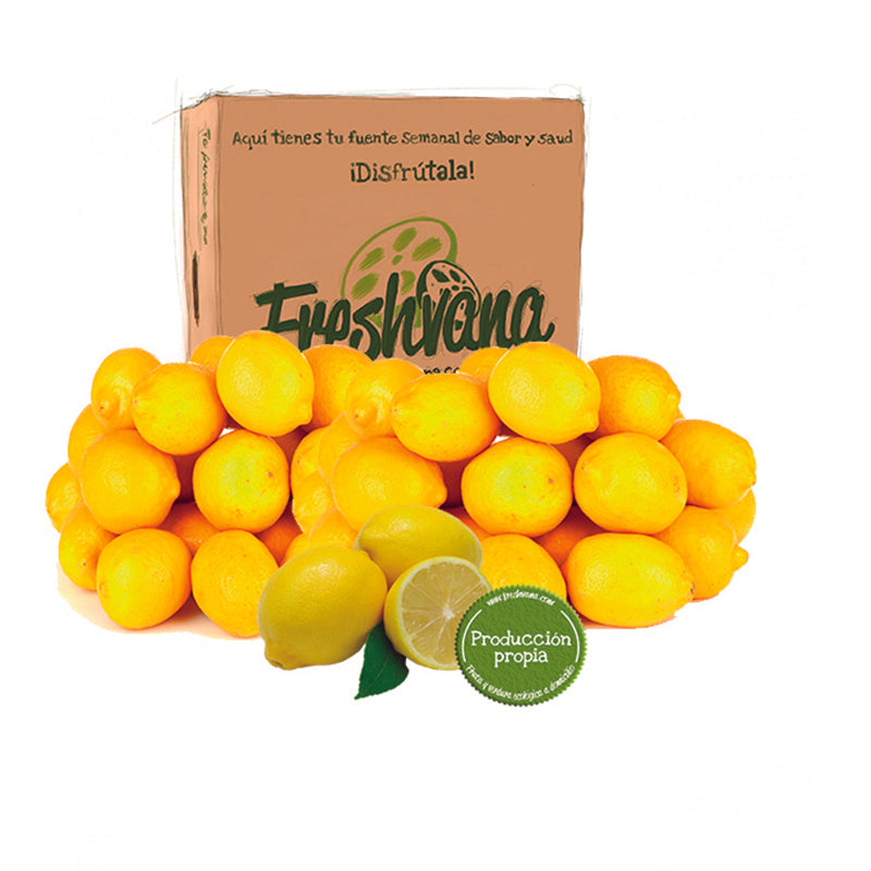 Caja De Limón Fino Ecológico Freshvana 6 Kg
