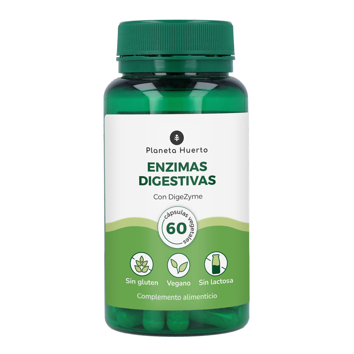 Enzimas digestivas Planeta Huerto 60 cápsulas