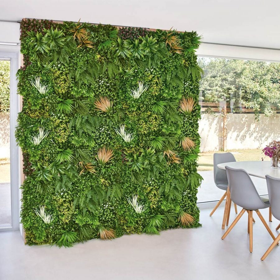 Jardín vertical artificial Sauvage Nortene 1x1 m