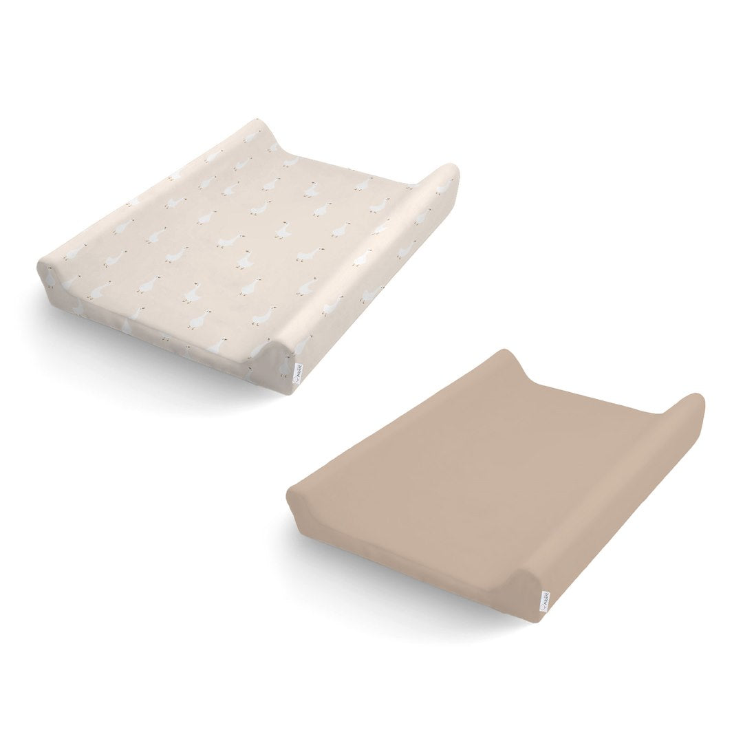 Pack 2 Fundas De Cambiador Algodón Goose