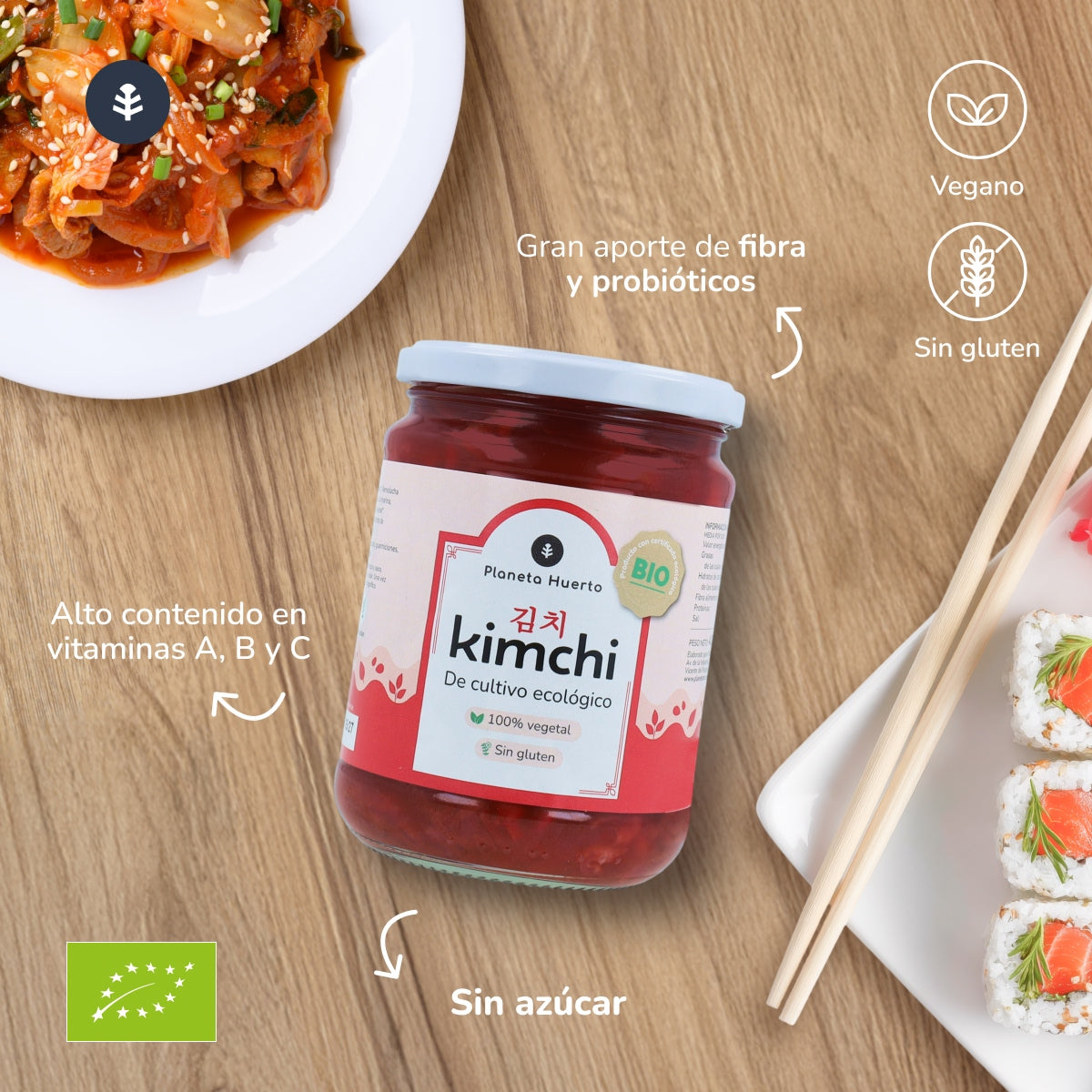Kimchi ECO Planeta Huerto 420 g